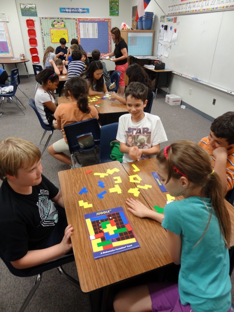 problem solving games for primary students